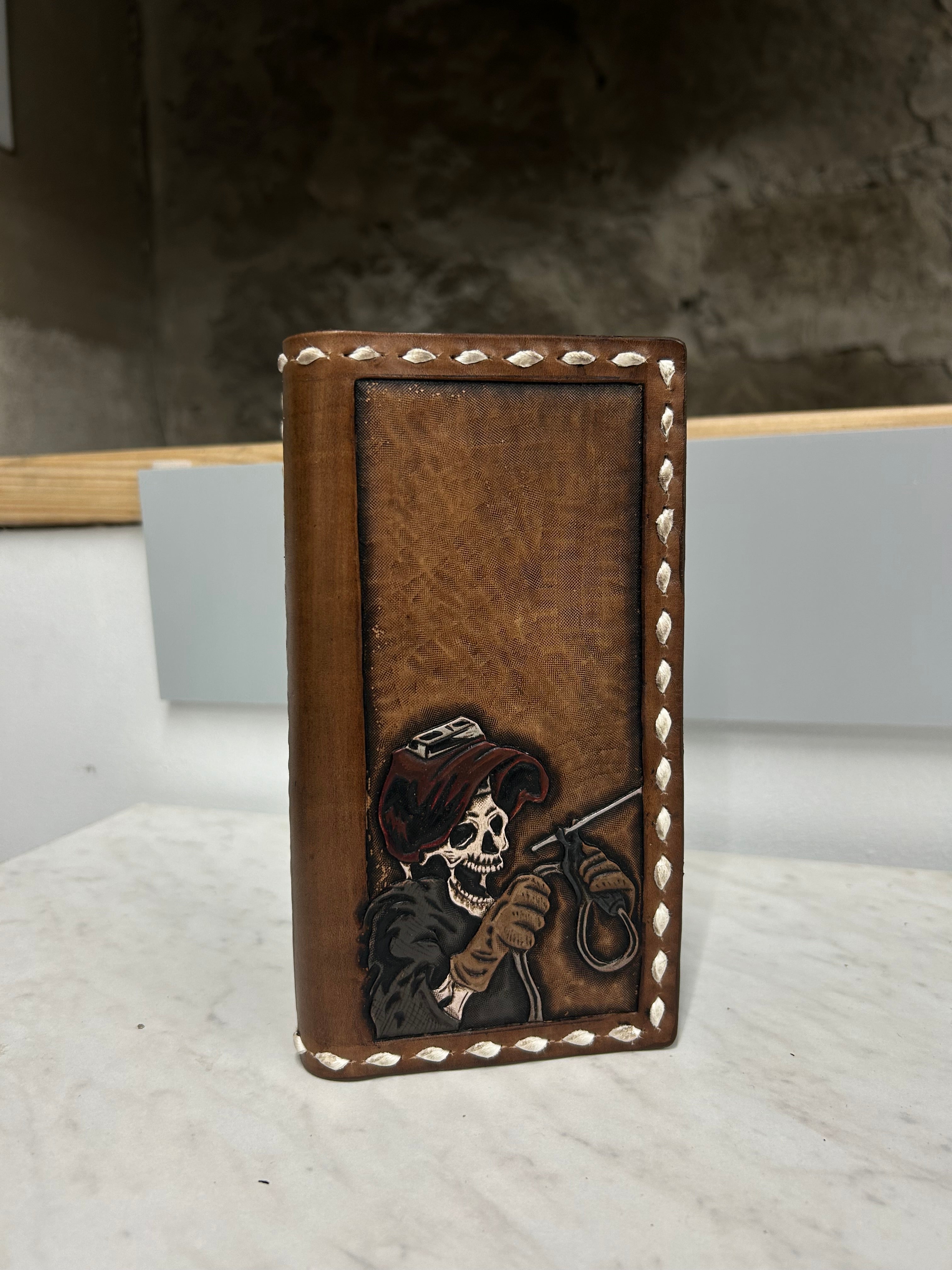 Custom Leather Roper Wallets