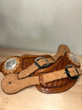 Buckaroo Half Roughout Spur Straps