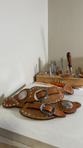 Buckaroo Coin Spur Straps