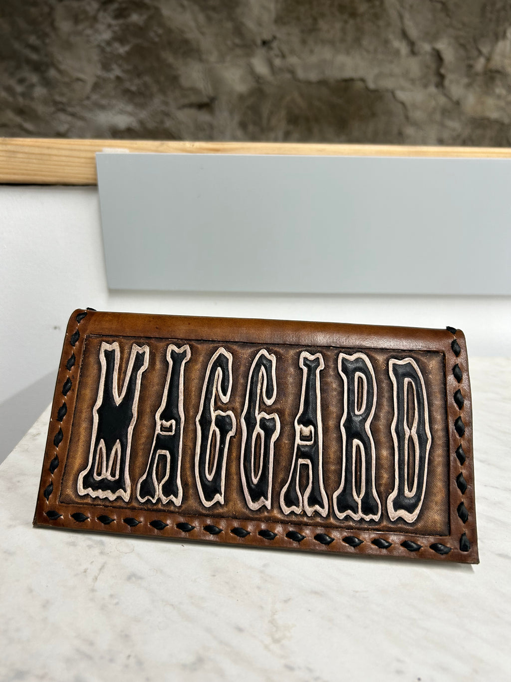 Custom Leather Roper Wallets