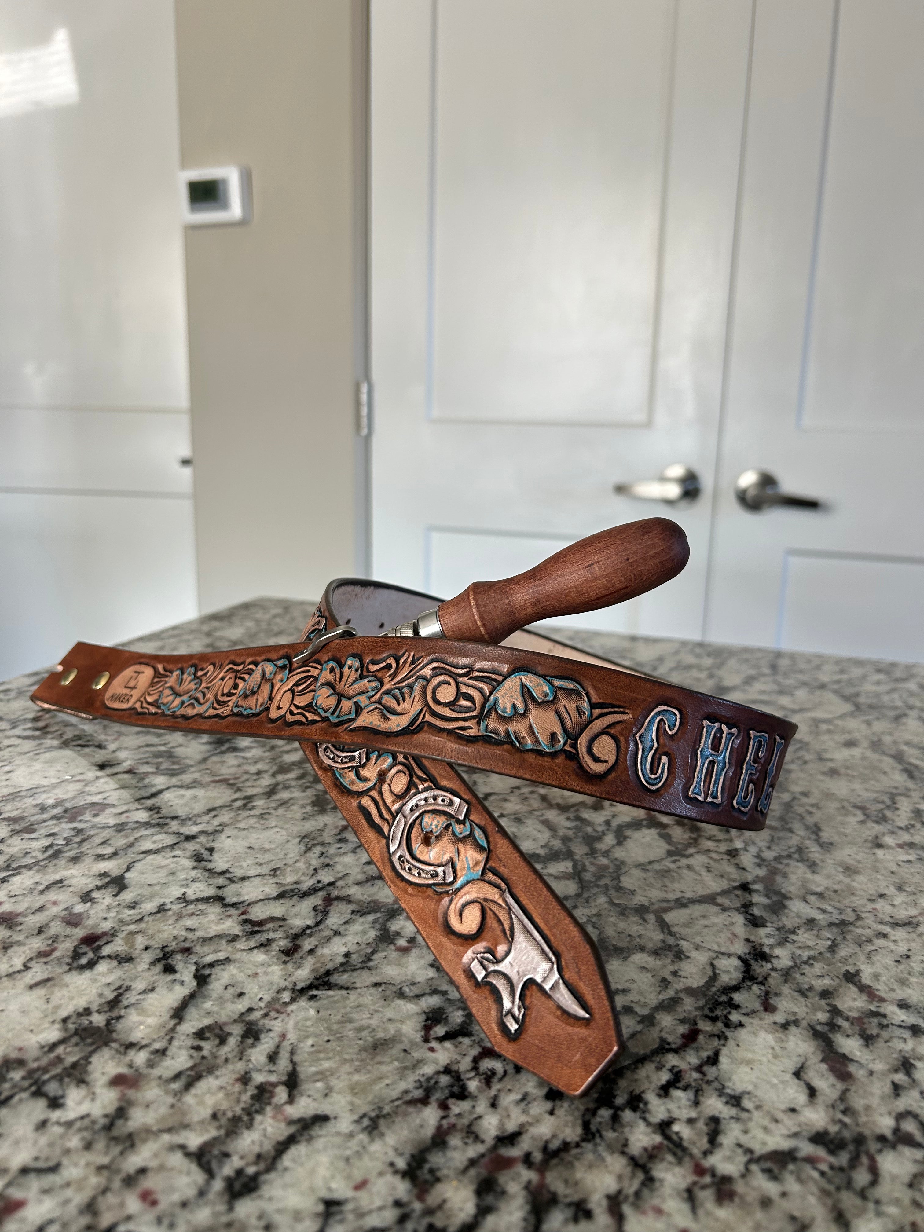 Custom Leather Belts