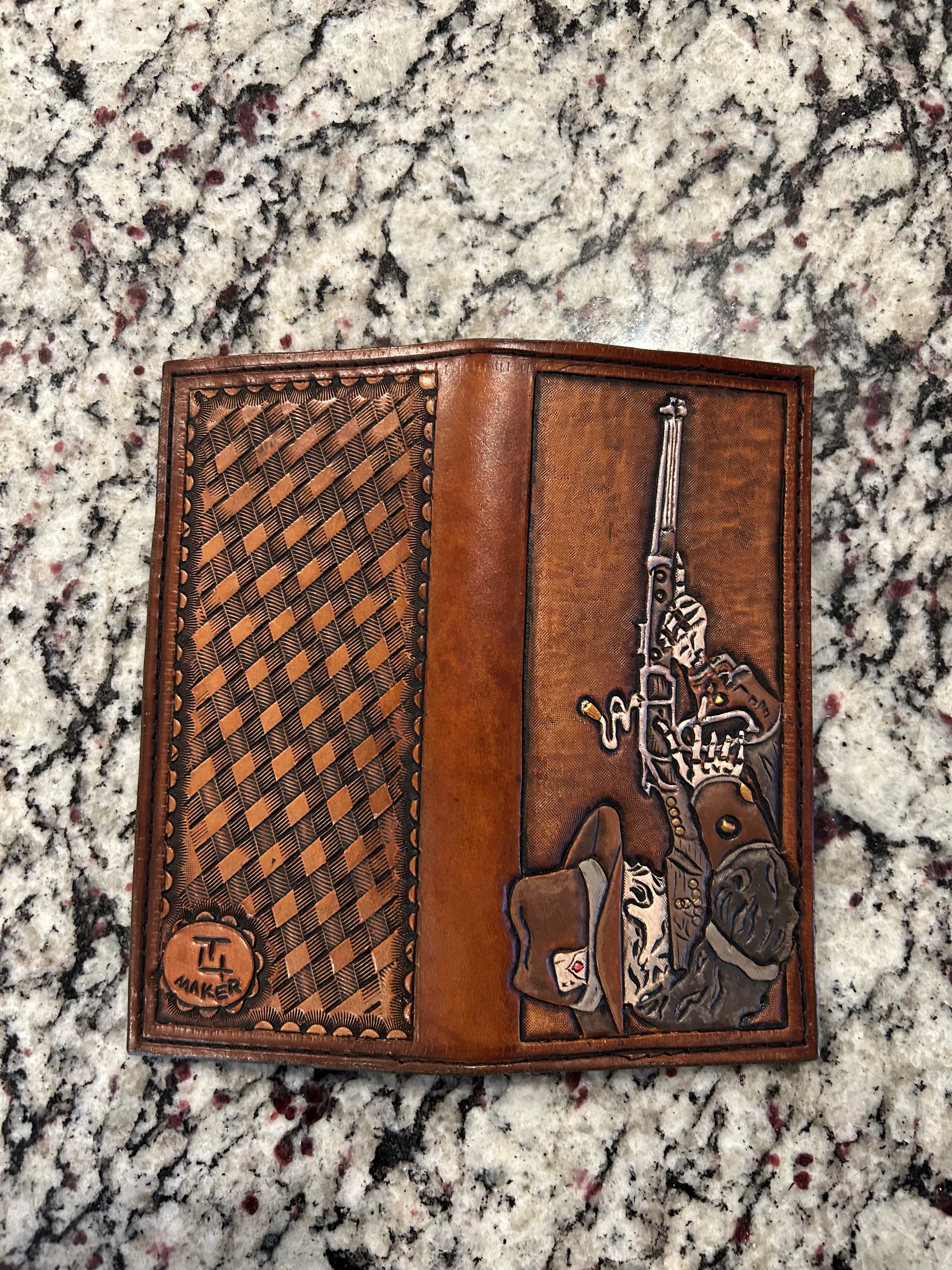 Cowboy Skeleton Roper Wallets