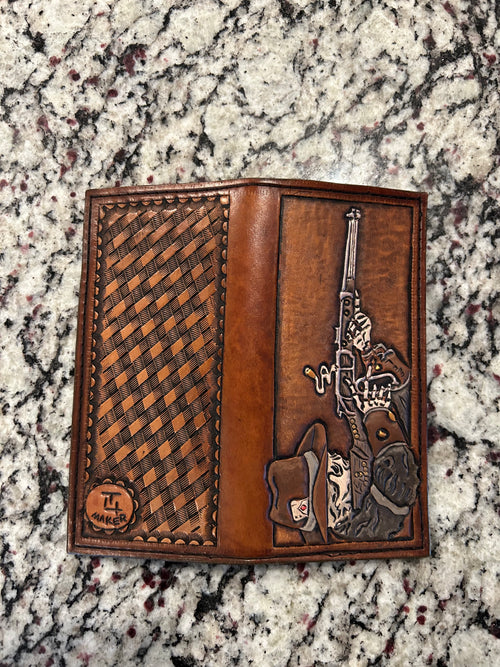 Cowboy Skeleton Roper Wallets
