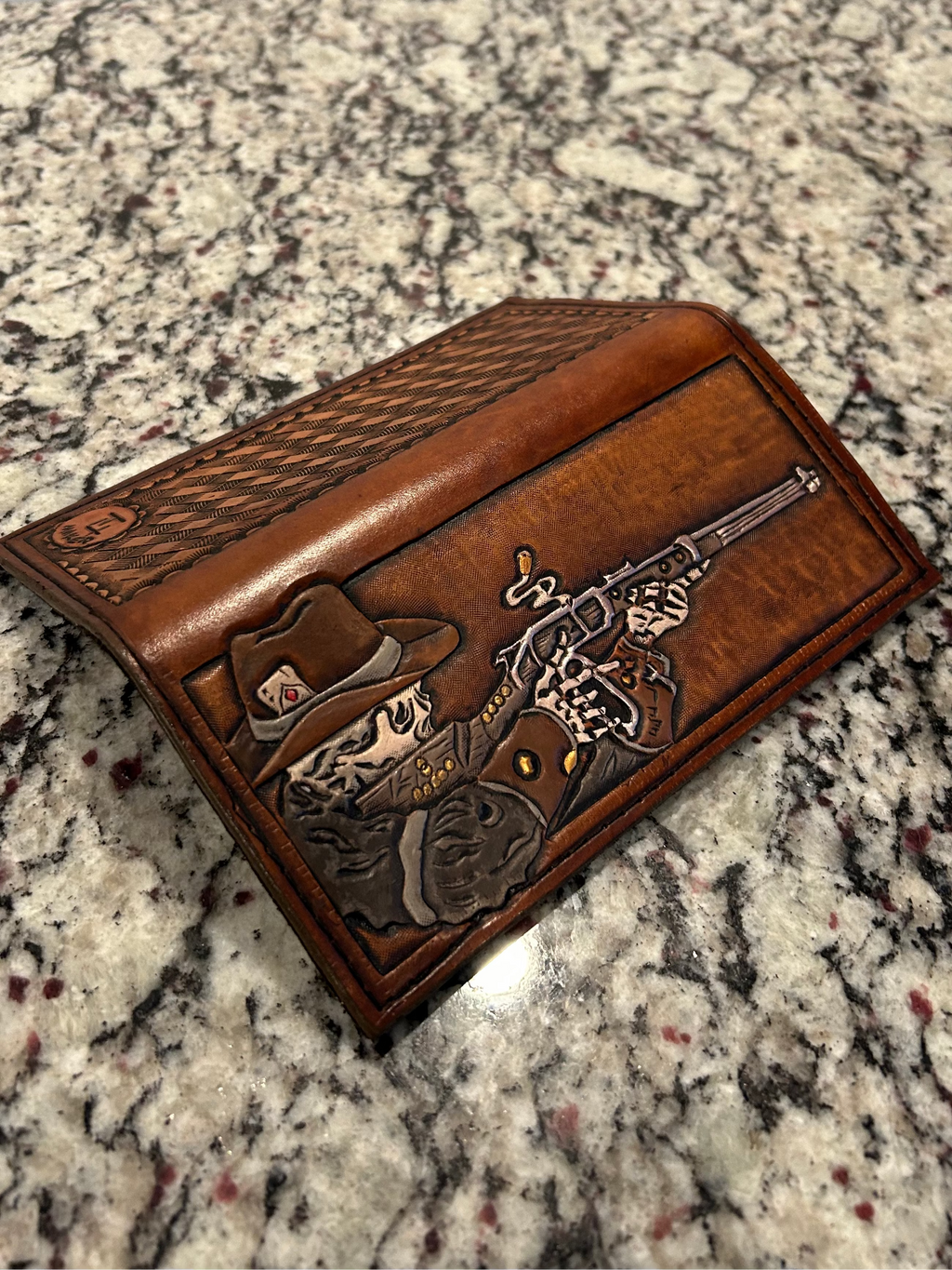 Cowboy Skeleton Roper Wallets