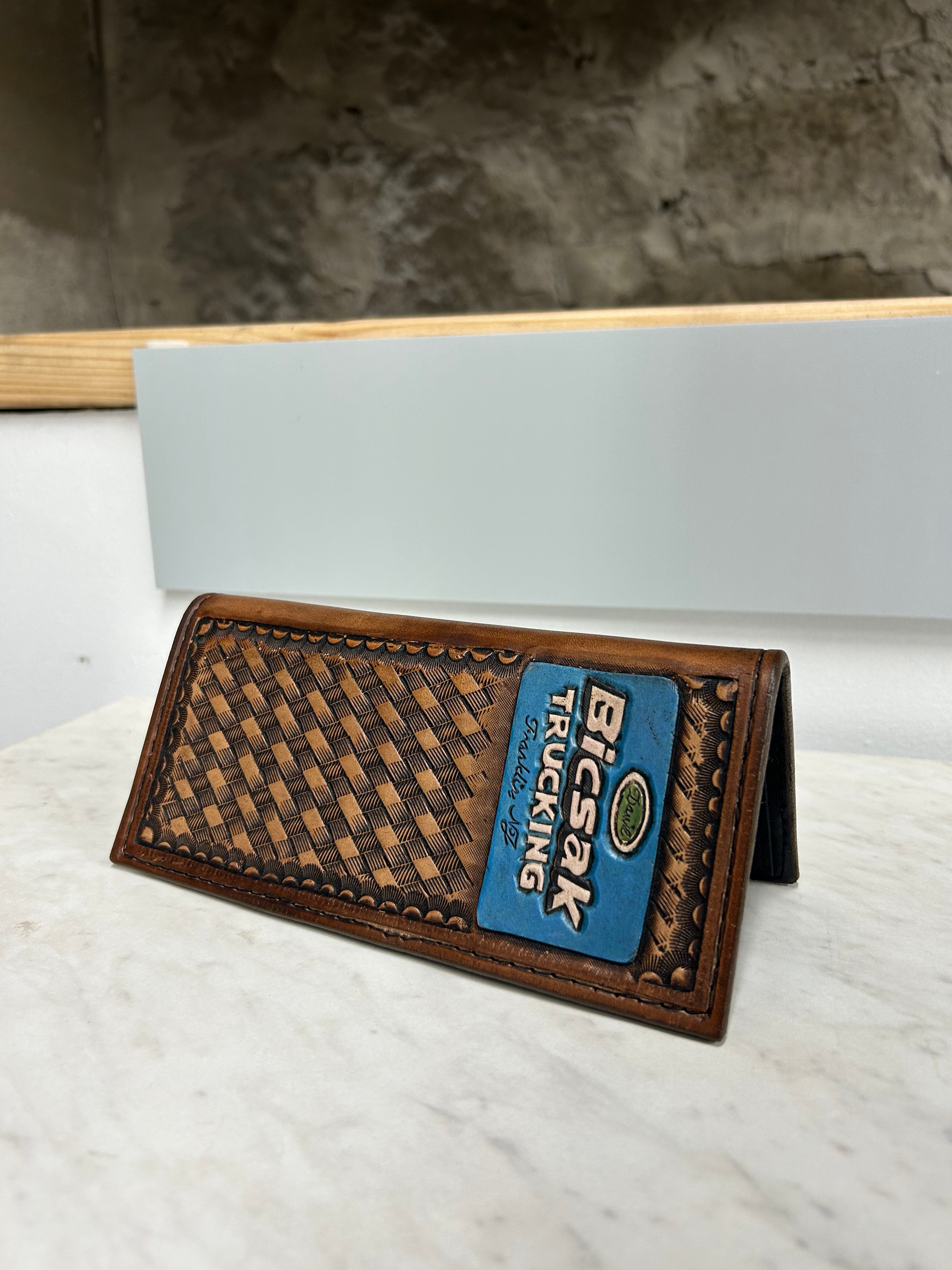 Custom Leather Roper Wallets