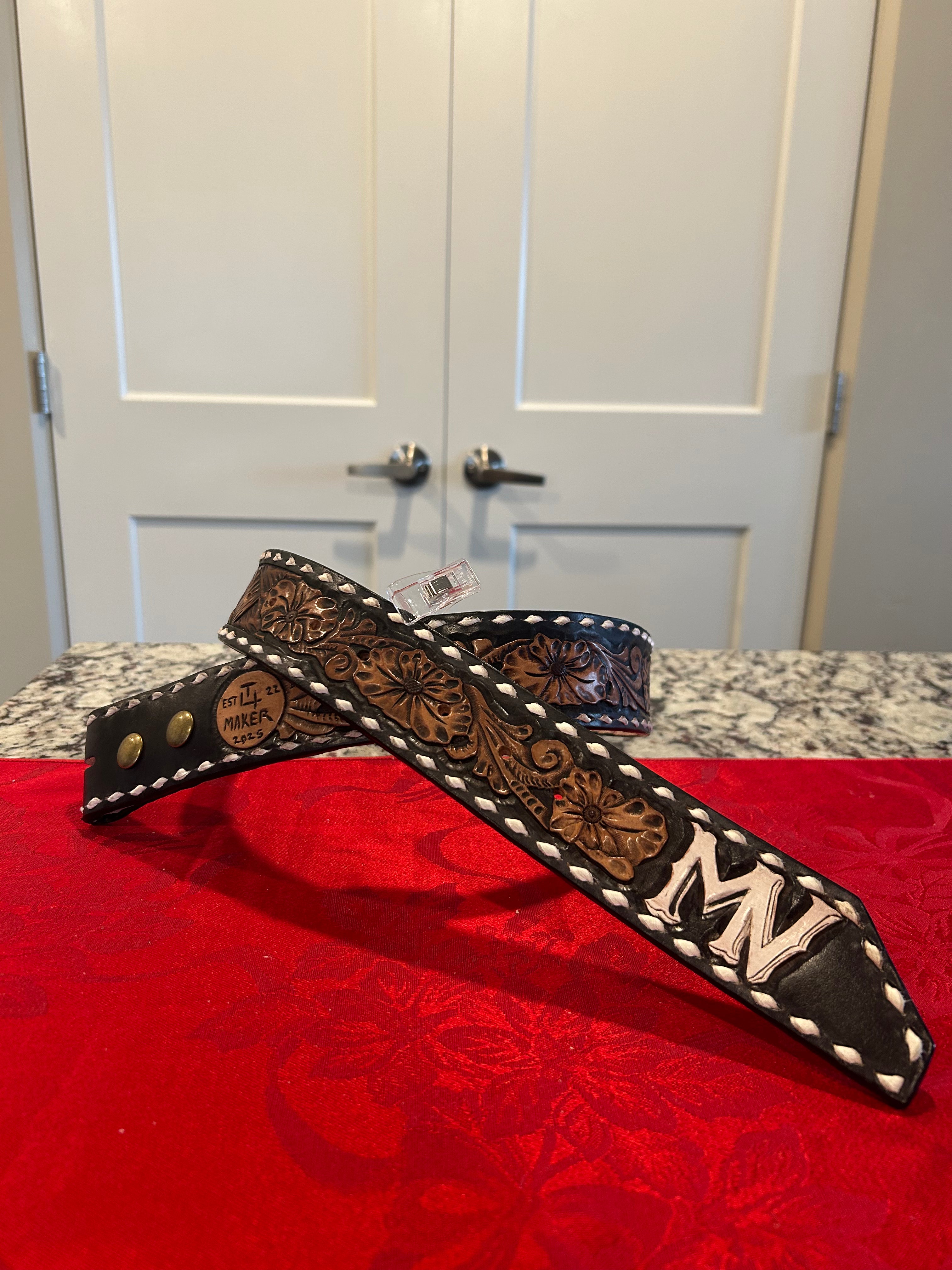 Custom Leather Belts